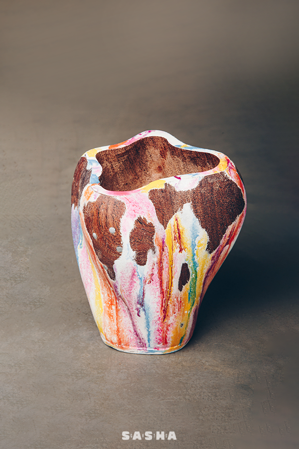 Mate Clásico Algarrobo Multicolor